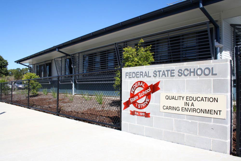 Federal State School Fencing