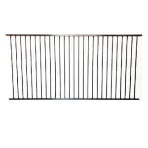 Aluminium Pool Fencing - Flat Top Panel