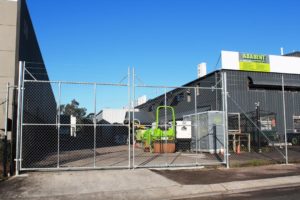 Abarent Kunda Park Security galvanised chainwire fence with 3 barbs and double gate