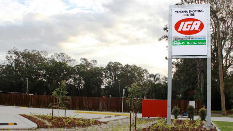 Fencing at Yandina IGA - Fencescape Fencing