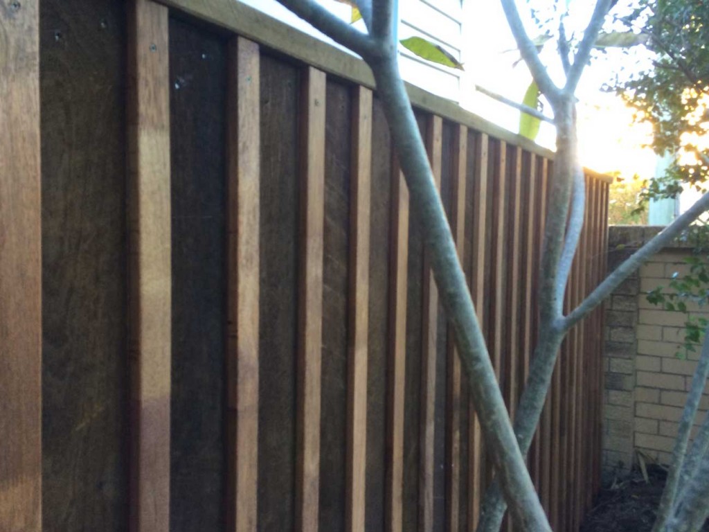 Hardwood Fence Paling Merbau Insert