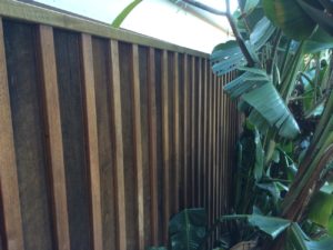 Hardwood Paling Merbau Insert Fence