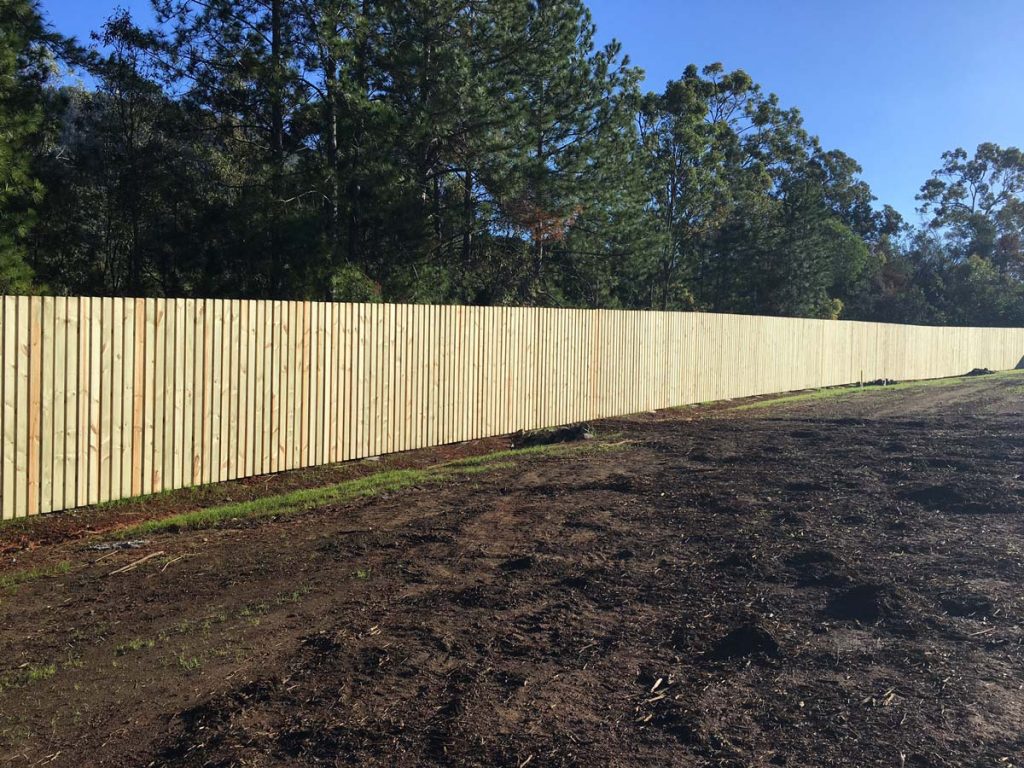 2.5m Timber Noise Wall