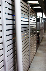 Aluminium slats